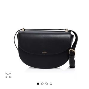 A.P.C.
Sac Genève Leather Shoulder Bag in Black